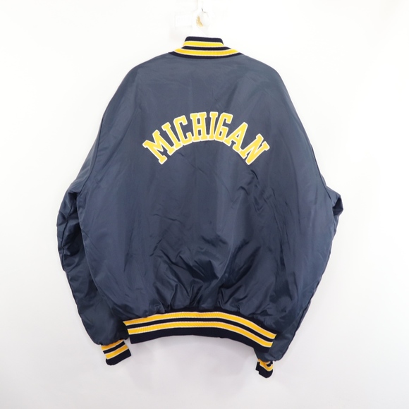 michigan wolverines bomber jacket
